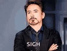 Tony Stark Eye Roll GIFs | Tenor