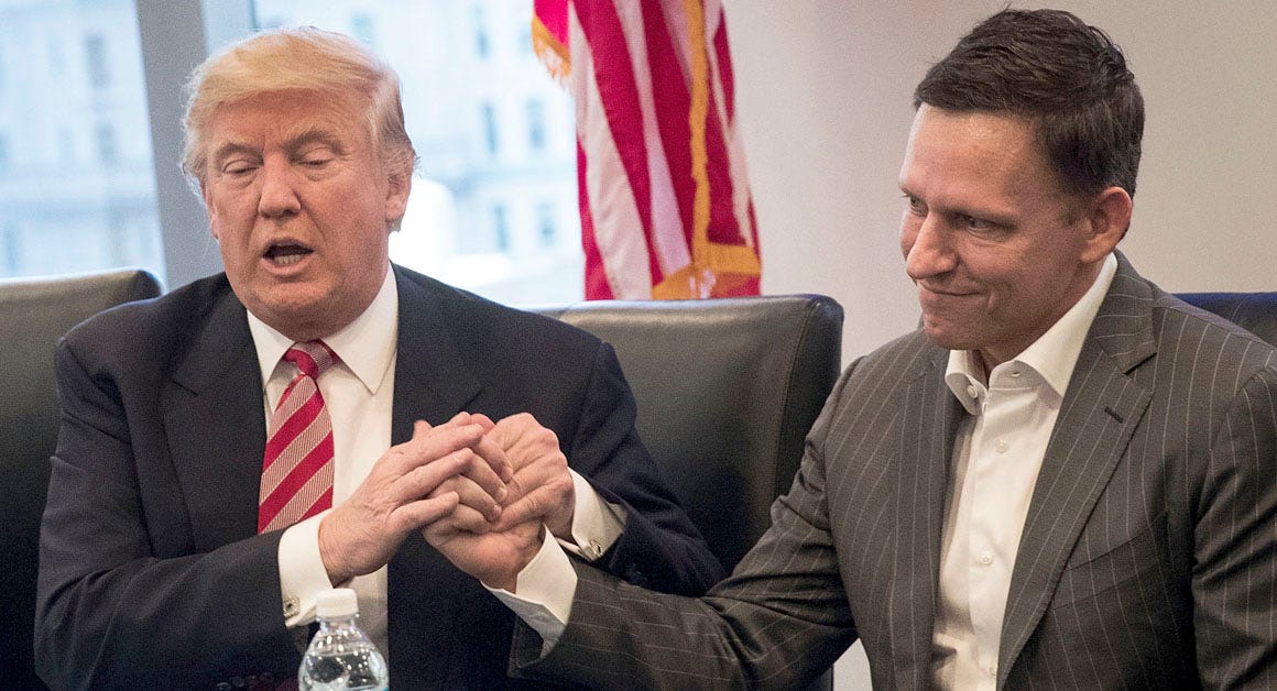 Donald Trump&#39;s &#39;shadow president&#39; in Silicon Valley - POLITICO