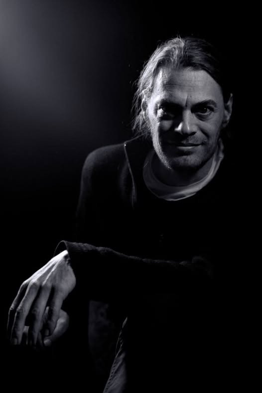 May be a black-and-white image of one or more people