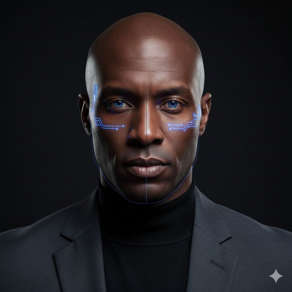 Black Tech Founder Slightly Robotic