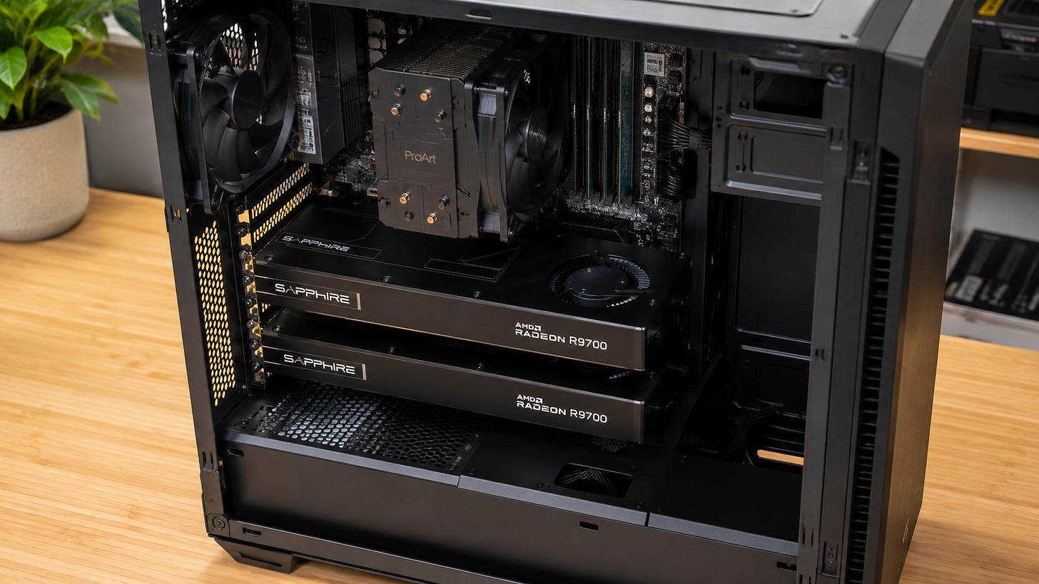 Dual R9700 local AI: Is 64GB of VRAM worth the ROCm tradeoff? Dual R9700 local AI: Is 64GB of VRAM worth the ROCm tradeoff?