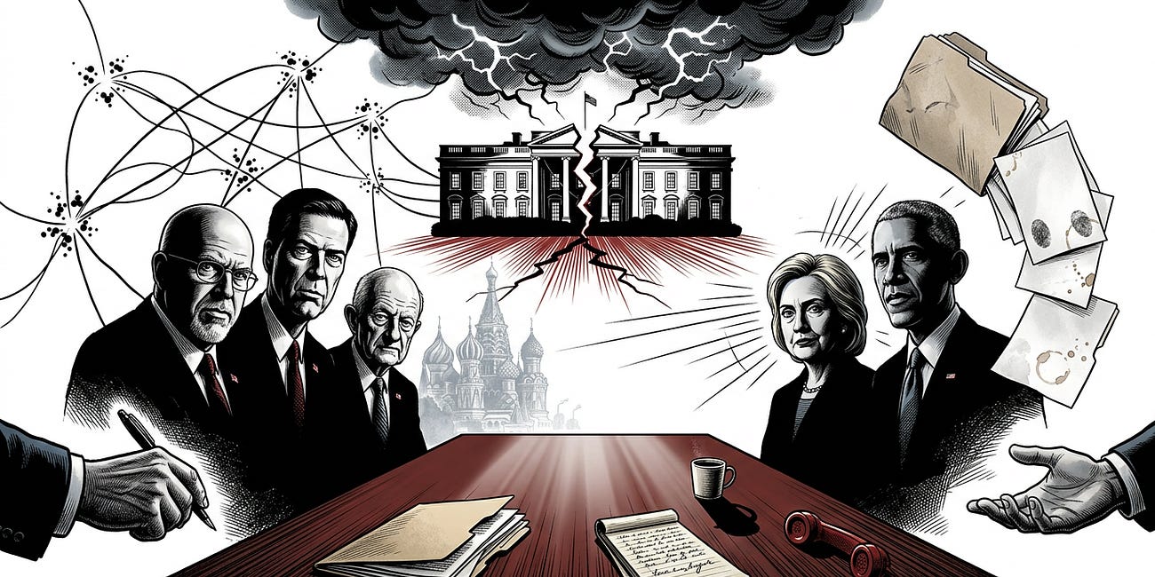 The Day They Manufactured Russiagate: A Graphic Novel