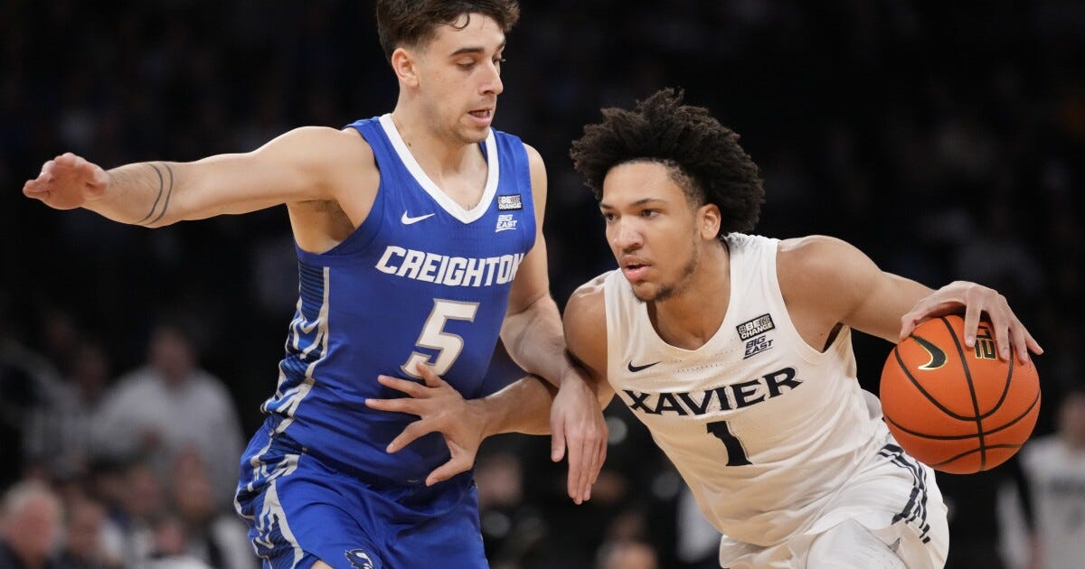 No. 15 Xavier beats No. 24 Creighton 82-60 in Big East semis
