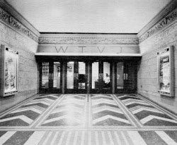 Entrance to WTVJ Entrance to WTVJ