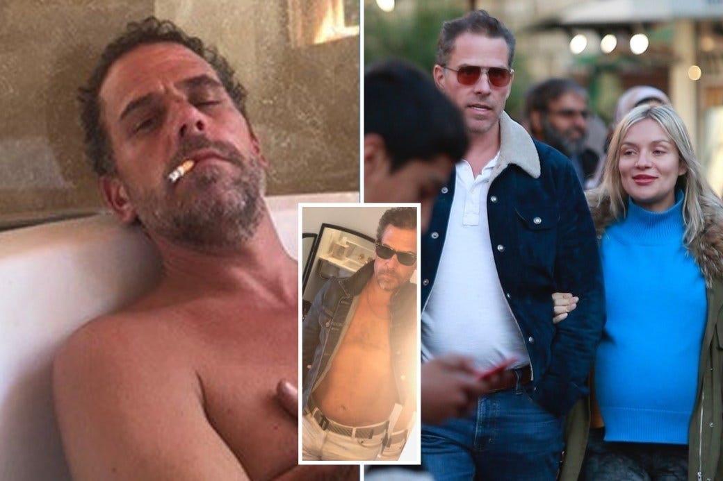Recovering drug addict Hunter Biden 'broke sober streak' when he rented luxury LA mansion for ...