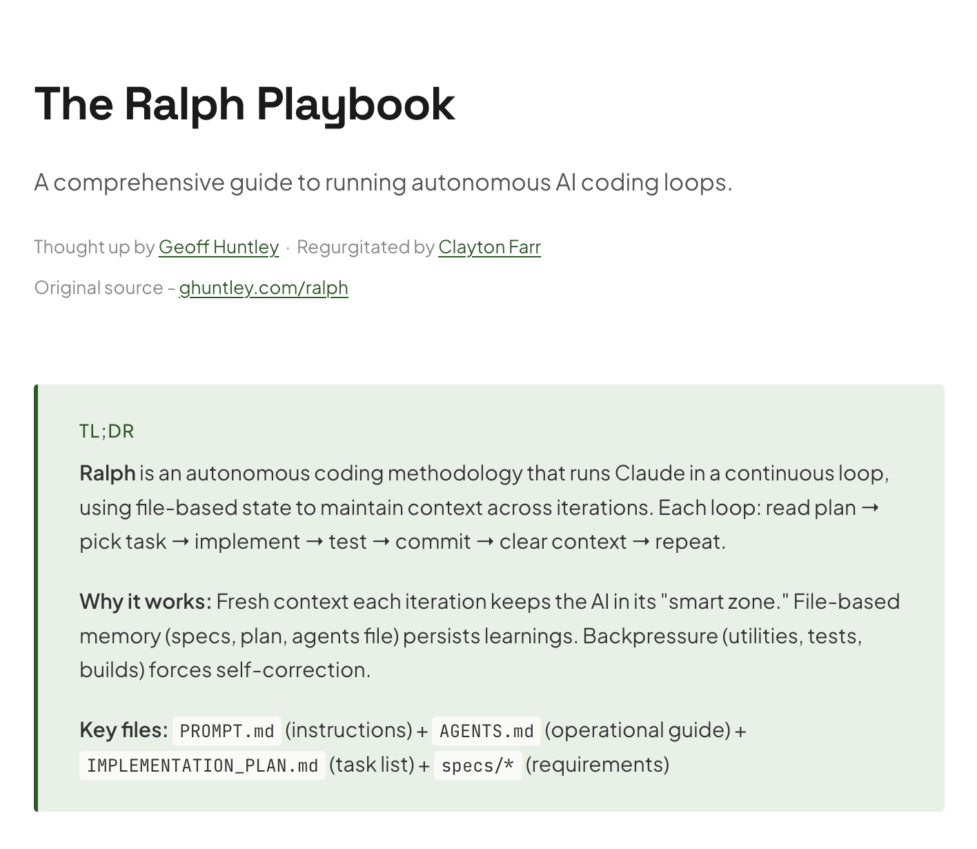 Ralph Wiggum as a “Software Engineer”: Who Would Have Thought We’d Be ...