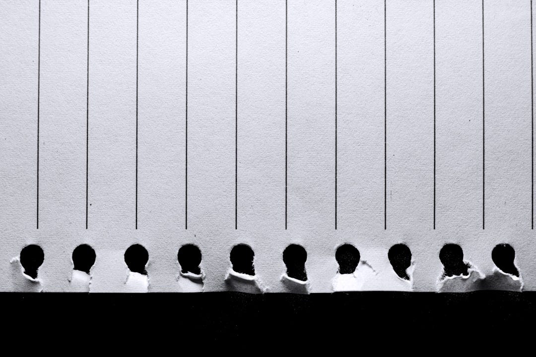 white and black line illustration