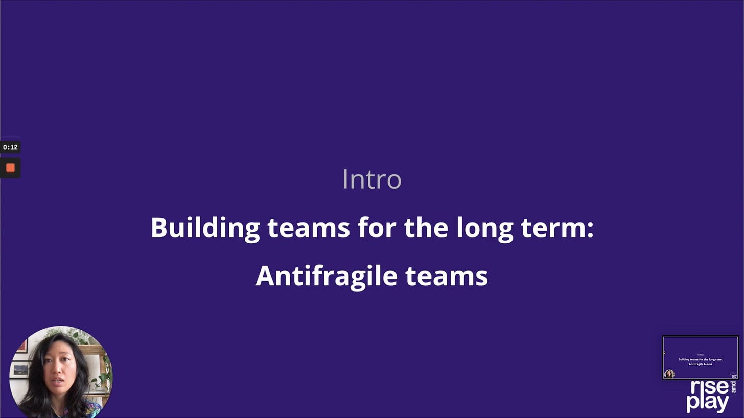 EGD News #79 — Antifragile game team EGD News #79 — Antifragile game team