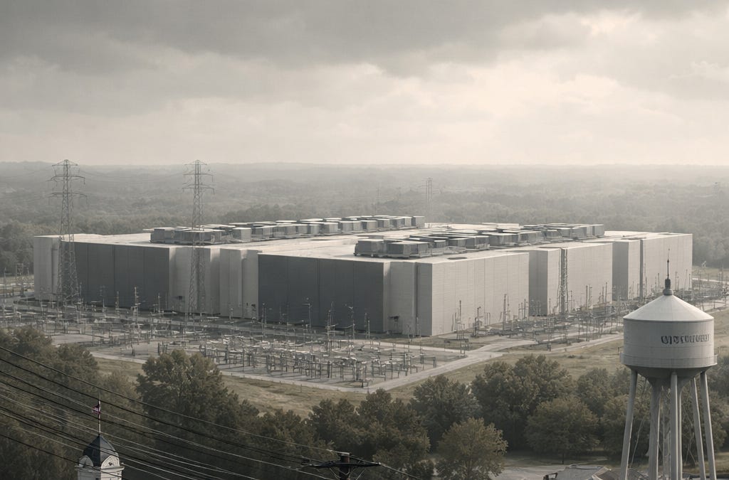 Springfield Data Center The Data Center Reckoning Has Begun. But It's Not Where You Think