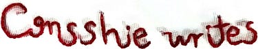consshie writes
