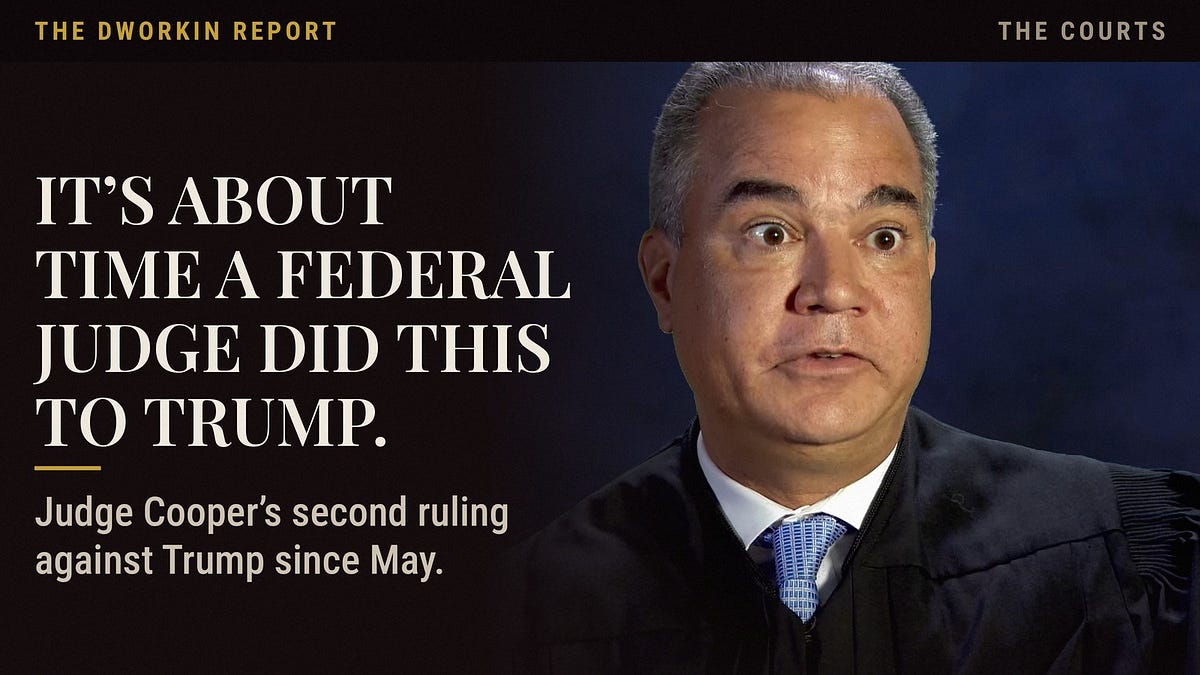 Trump Dared The Judge To Stop Them. He Did.