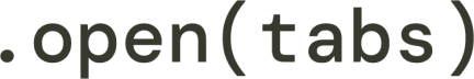 Open Tabs