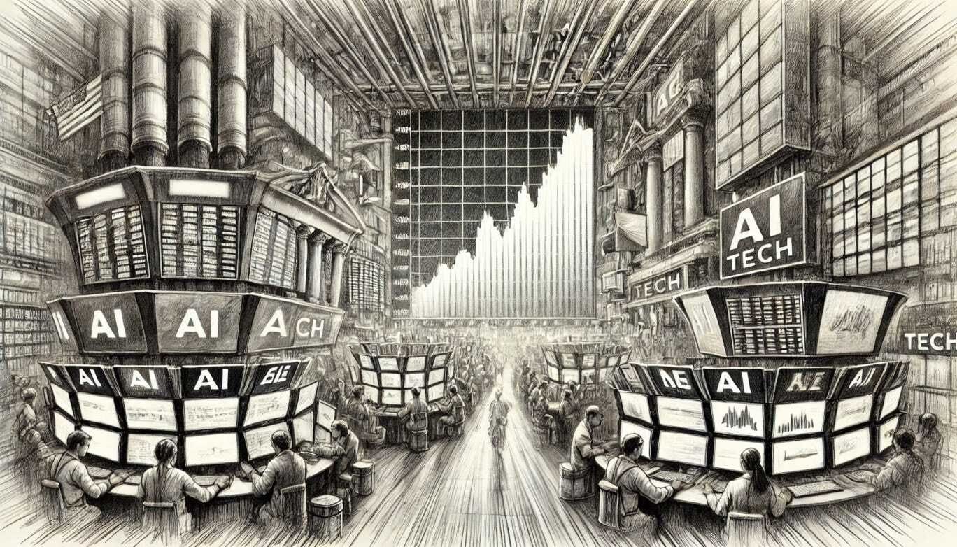 xplantilla cincominuitos La historia bursátil se repite con IA