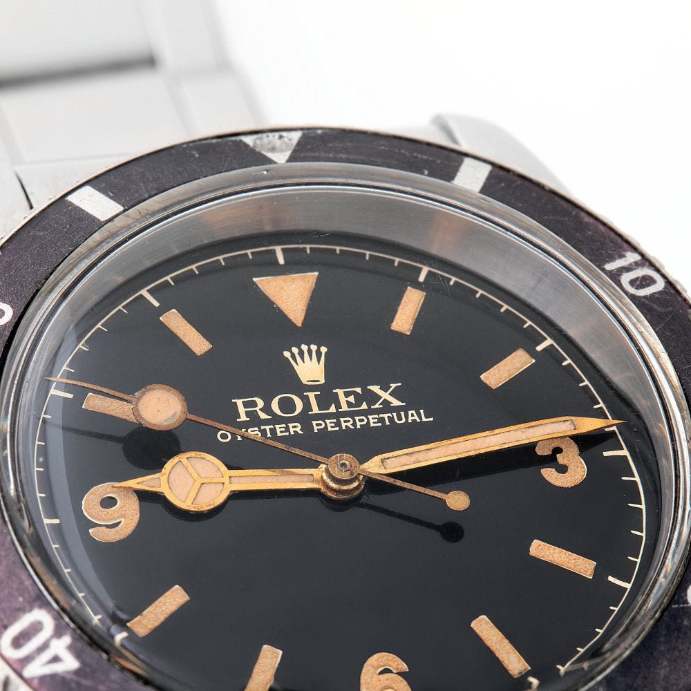 rolex submariner 6200 big crown