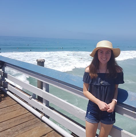 San Clemente town and pier