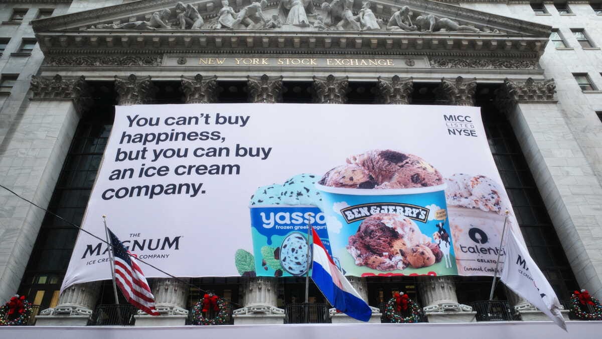 Magnum Ice Cream, le n°1 de la glace, «a un potentiel en Bourse  sous-estimé» et pourrait se faire racheter ! - Capital.fr