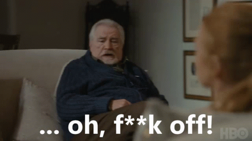Succession Logan GIF - Succession Logan Fuck Off GIFs