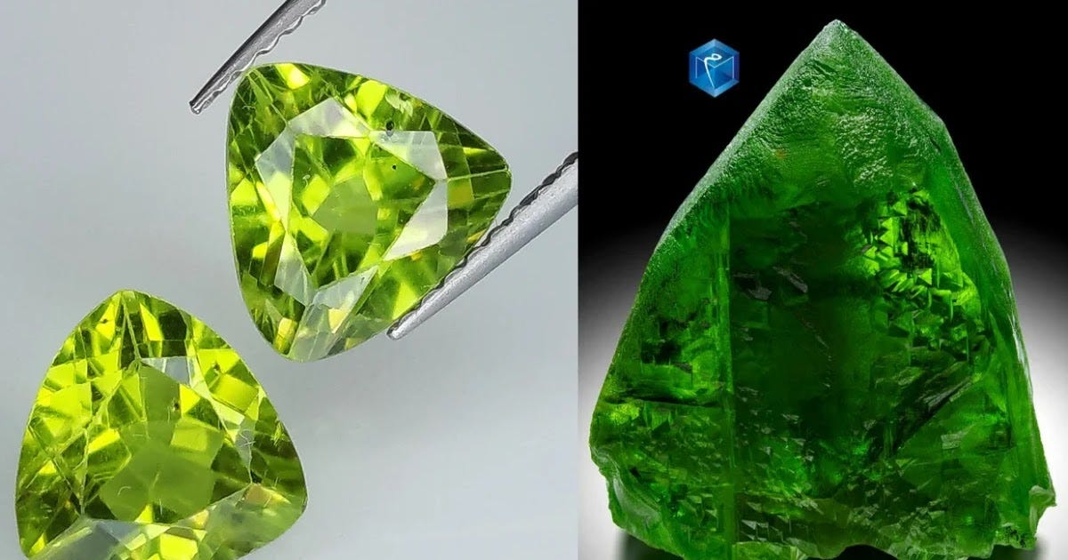 Green Peridot (a.k.a. Chrysolite): A Truly Cosmic Stone