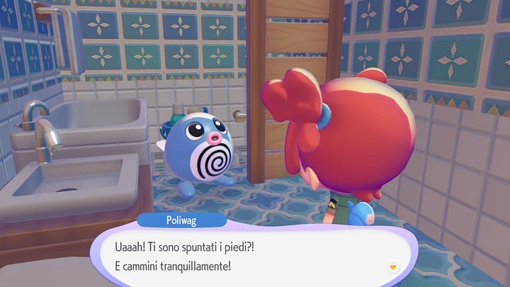 Dialoghi, Pokémon Pokopia