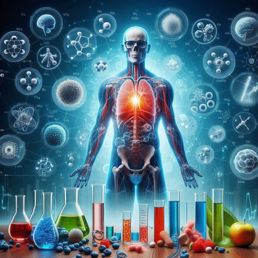 Nuestro cuerpo se compone de productos químicos comunes como el oxígeno, carbono, hidrógeno, calcio que no son muy costosos.