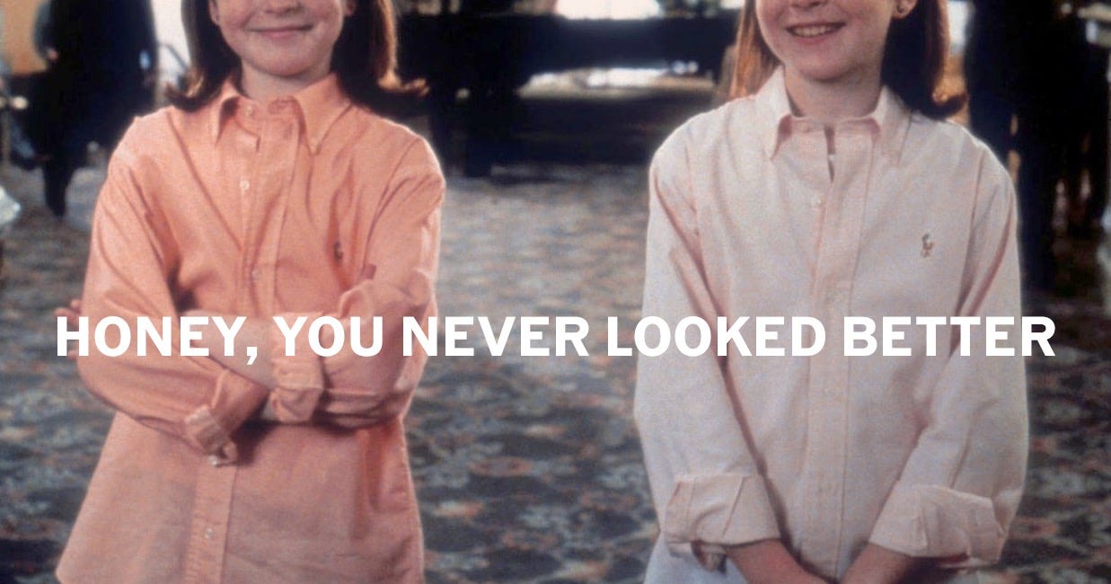 Let's All Just Dress Like Hallie Parker and Annie James