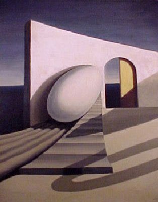 My Room Has Two Doors, 1939 - Kay Sage
