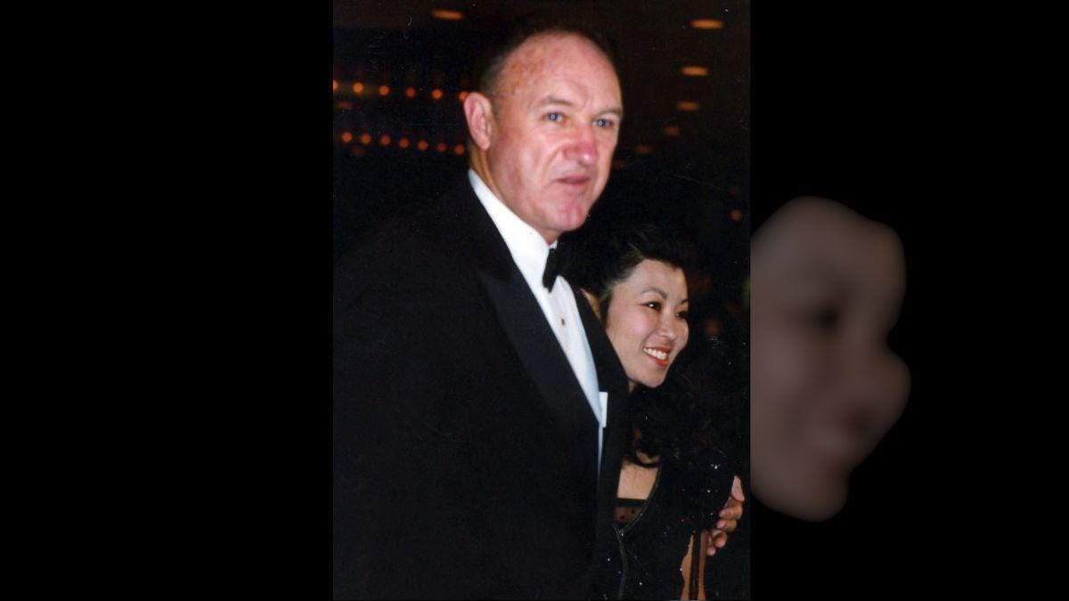 Photo of Gene Hackman and Betsy Arakawa Photo of Gene Hackman and Betsy Arakawa