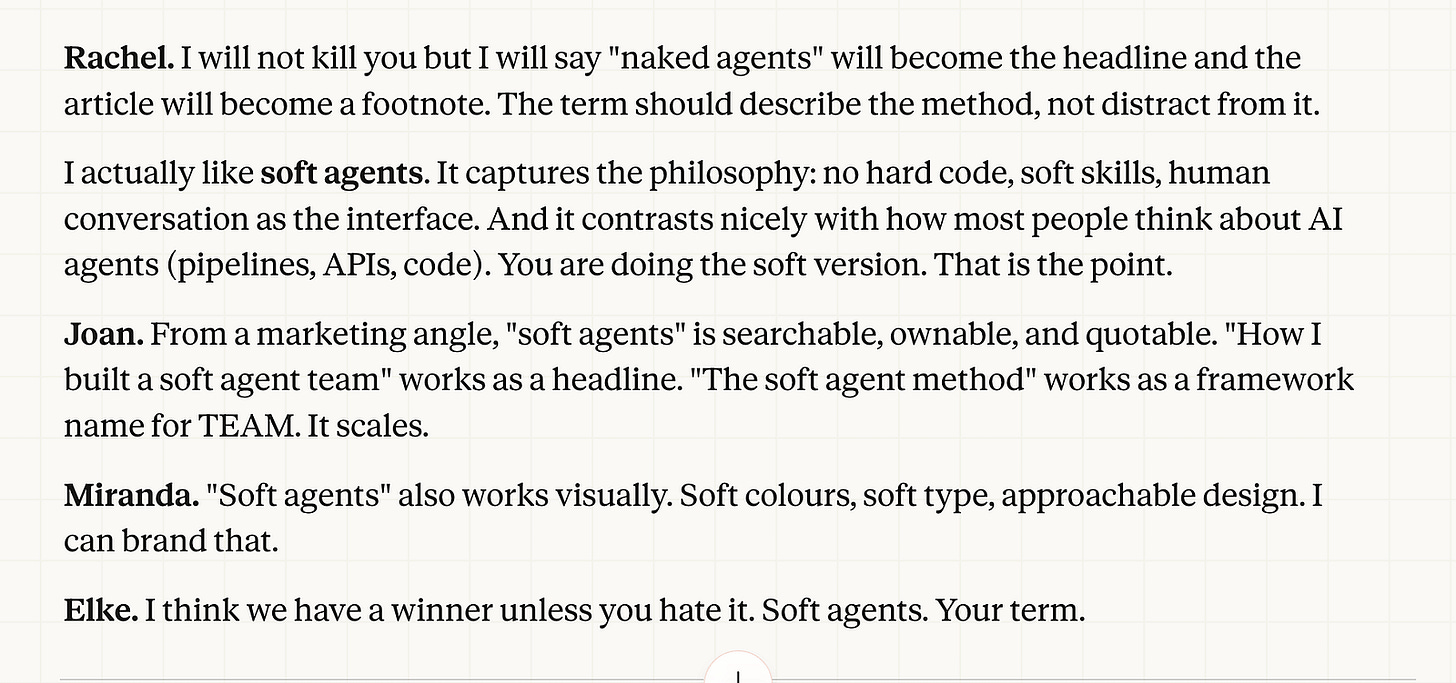 team naming discussion