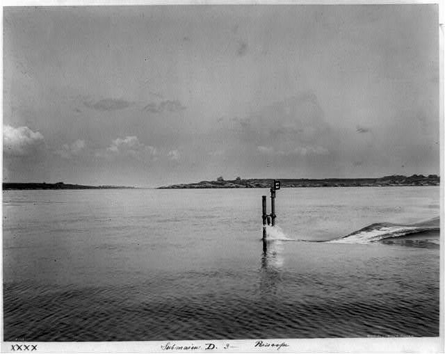 Periscope of submerged Submarine D. 3] - PICRYL - Public Domain Media  Search Engine Public Domain Search