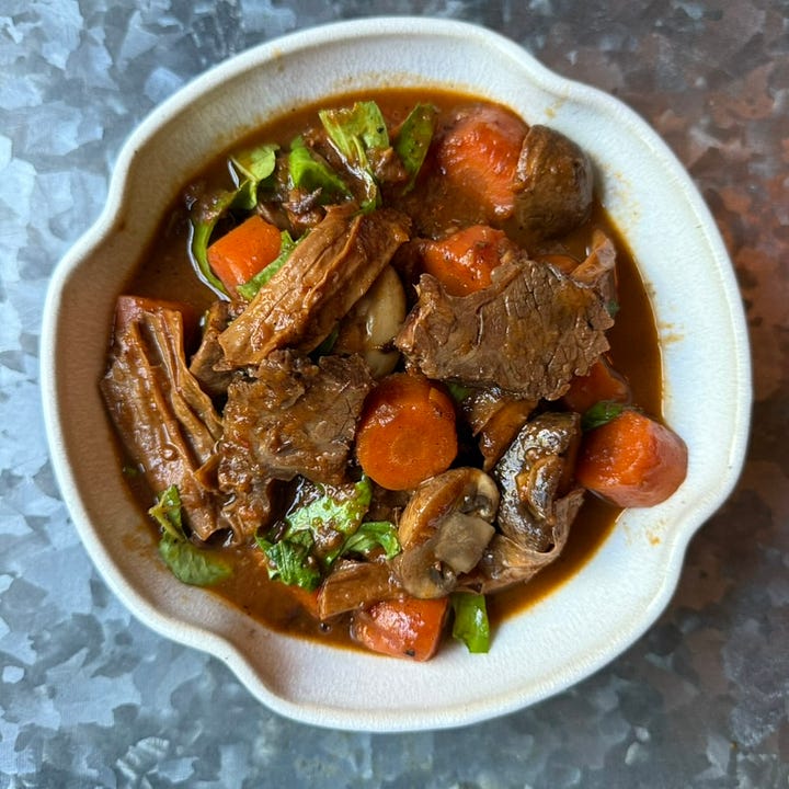 bo kho with tofu sticks