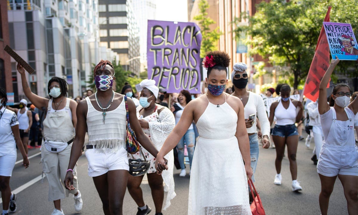 Our love is radical': why trans activists lead the way in protest movements  | Transgender | The Guardian