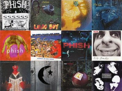 Phish Album Covers