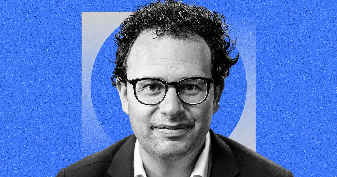CEO of Anthropic, Dario Amodei / The Signal Newsletter Graphic