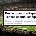 Desde quando a República Tcheca chama Tchéquia?