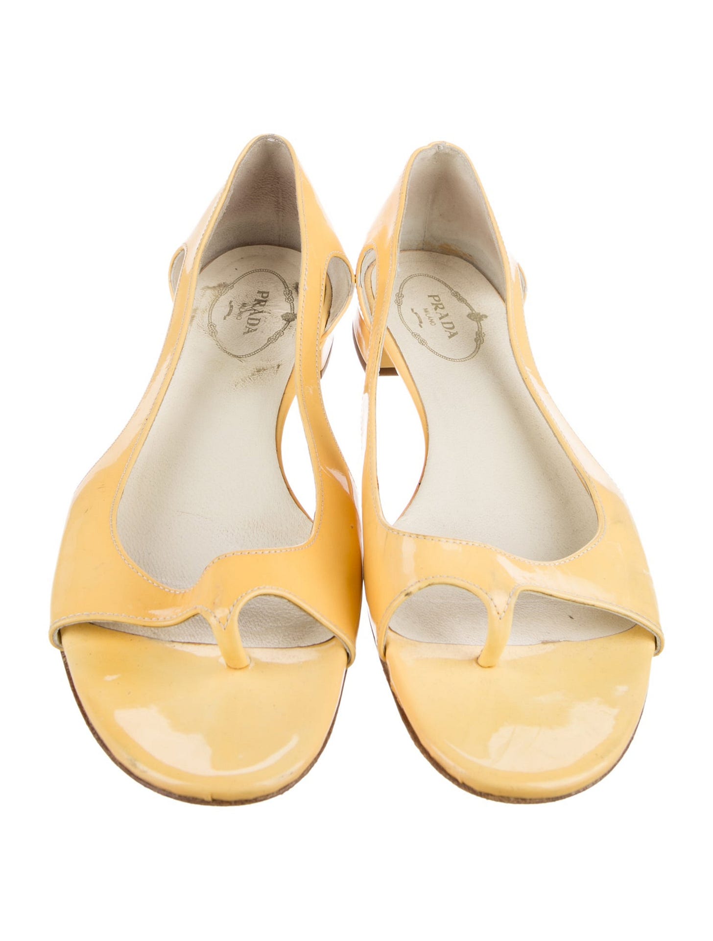 Vintage Patent Leather Sandals