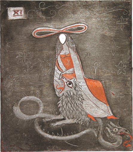 Leonora Carrington, Strength (XI), 1955.