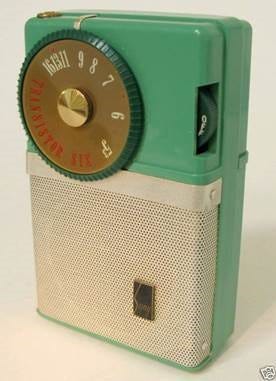 Back in the day transistor radio