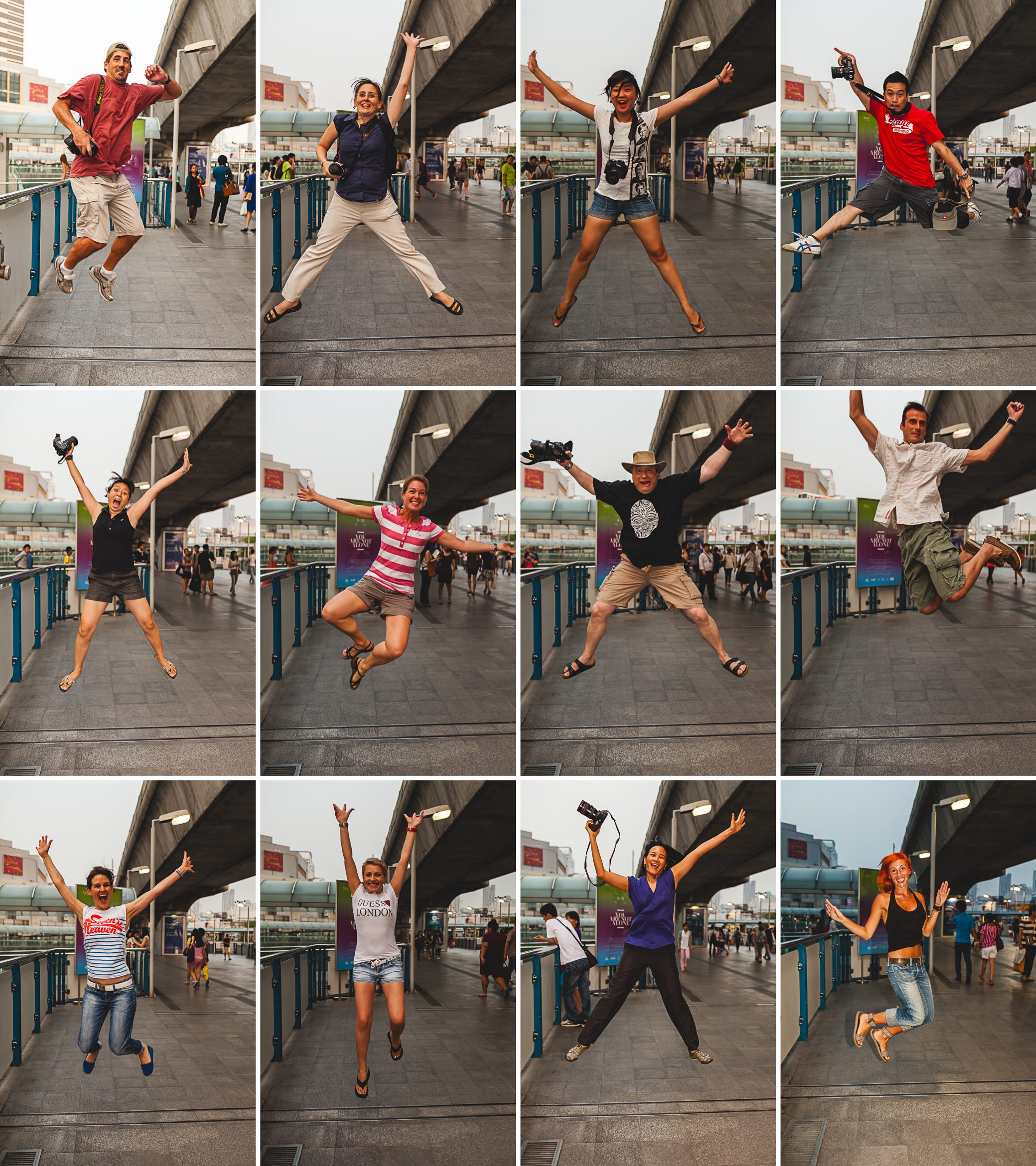 Participants were asked, “How do you feel about joining this Gavin Gough Photo Walk?”