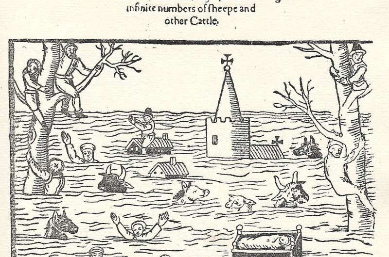 Newly transcribed chronicle describes extreme weather events that hit Bristol 400 years ago