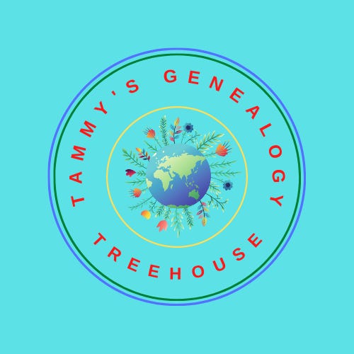 Tammy's Genealogy Treehouse