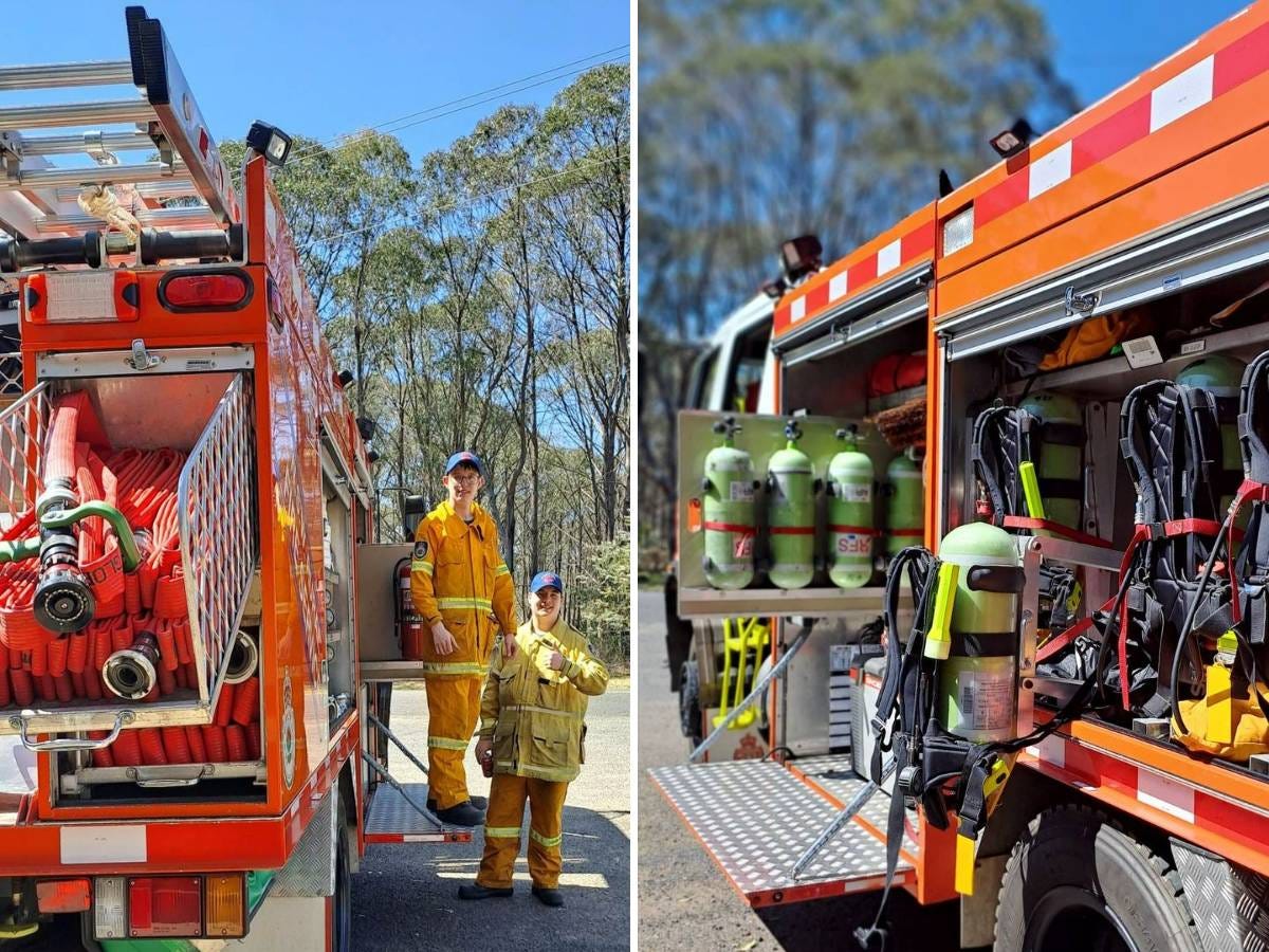 fire truck at hartley rfs