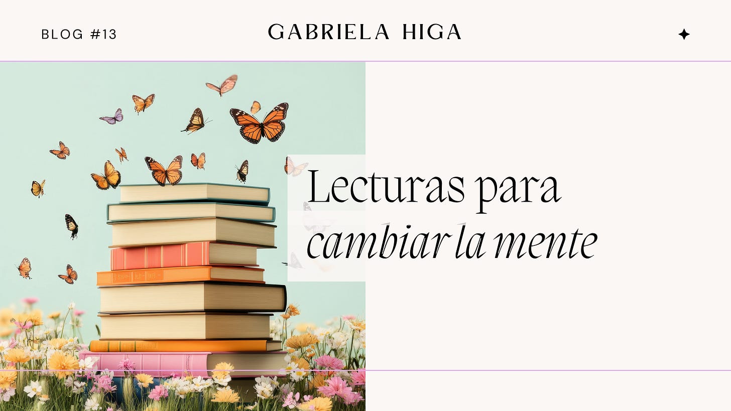 Lista de libros que me ayudaron a crear mi realidad deseada.