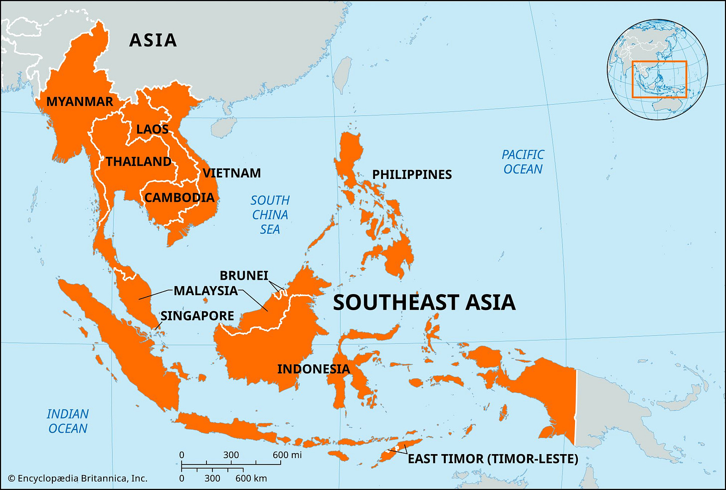 Southeast Asia | Map, Islands, Countries, Culture, & Facts | Britannica