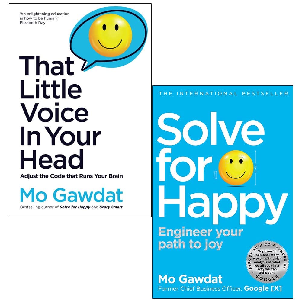 Mo Gawdat Collection 2 Books Set (That Little Voice In Your Head, Solve For Happy) : Mo Gawdat ... Mo Gawdat Collection 2 Books Set (That Little Voice In Your Head, Solve For Happy) : Mo Gawdat ...