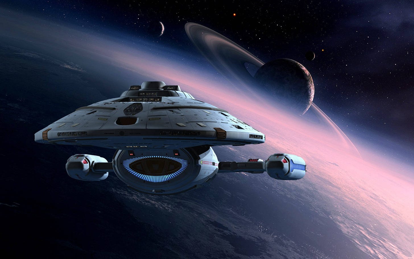 USS Voyager of Star Trek