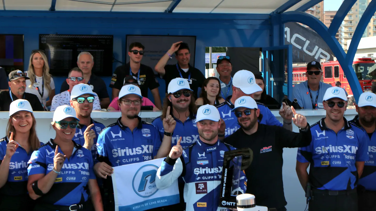 Felix Rosenqvist Takes Long Beach GP Pole Award