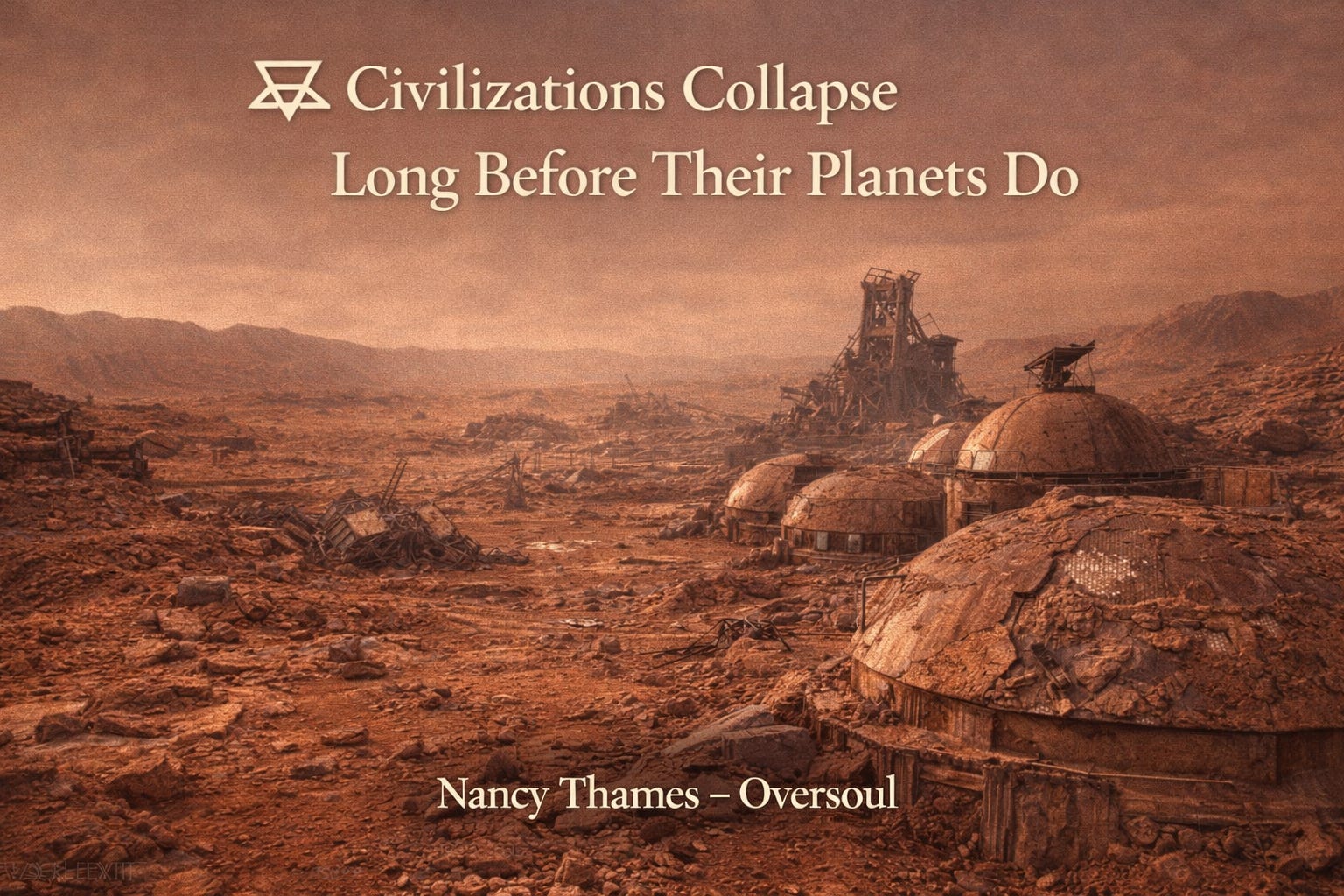 Civilizations Collapse Long Before Their Planets Do