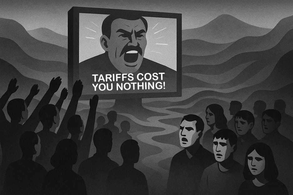 A group of people standing in front of a television

AI-generated content may be incorrect.