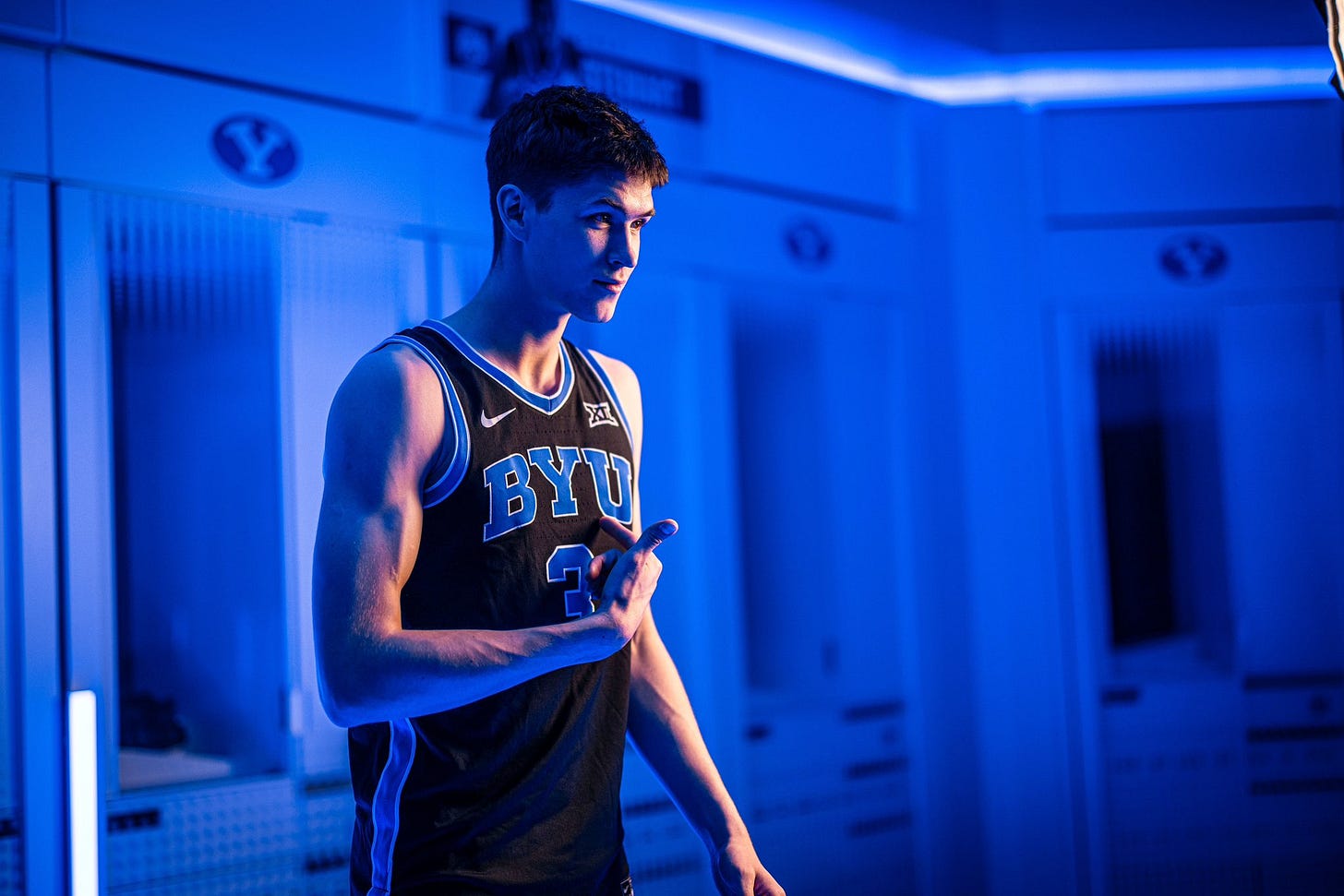 Mitch Harper on X: "Egor Demin is officially signed to the #BYU basketball  program." / X