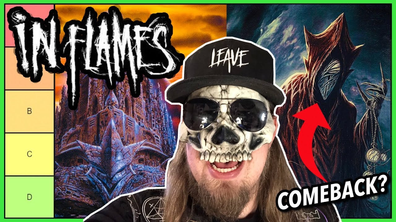 In Flames Albums RANKED Through Foregone! | Metal Trenches: Because You  Need To Be Told What To Listen To